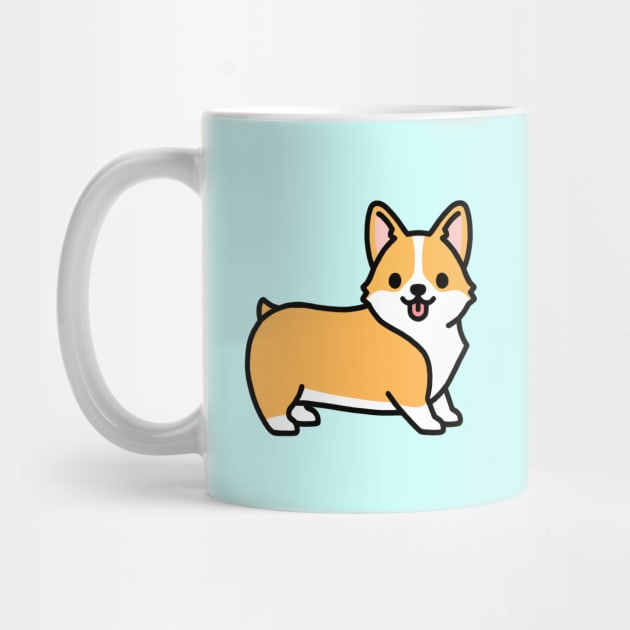 Corgi by littlemandyart